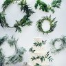 DIY Blätterreifen mit Farn via brides.com DIY Blätterreifen mit Farn via brides.com