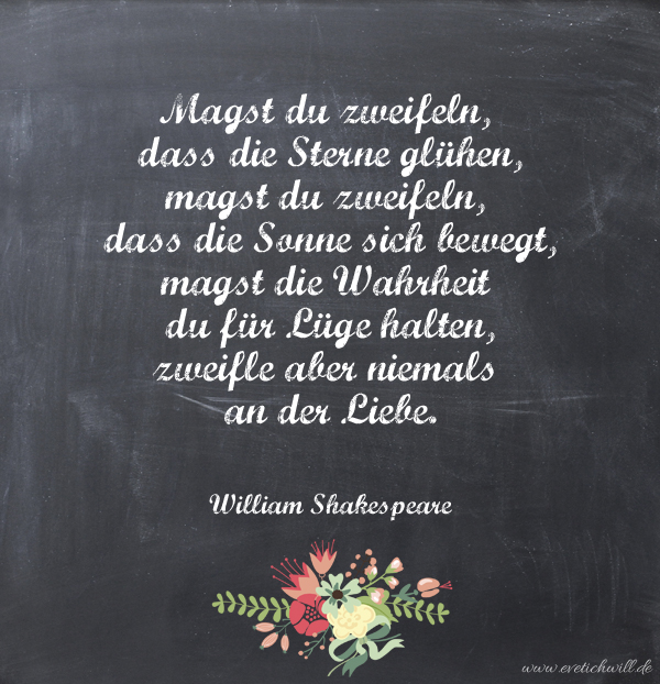 Geburtstag Gedicht Shakespeare Herzlichen Gluckwunsch An Die Lieben